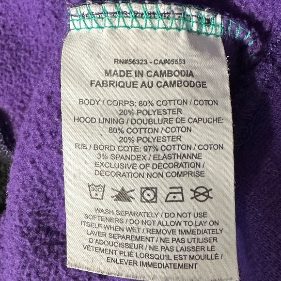 Nike Air Jordan Jumpman Fleece Hoodie Vintage-Look - Picture 9 of 10